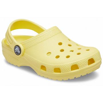 Crocs Classic Boys' Clogs Yellow | Australia 1410YXFU